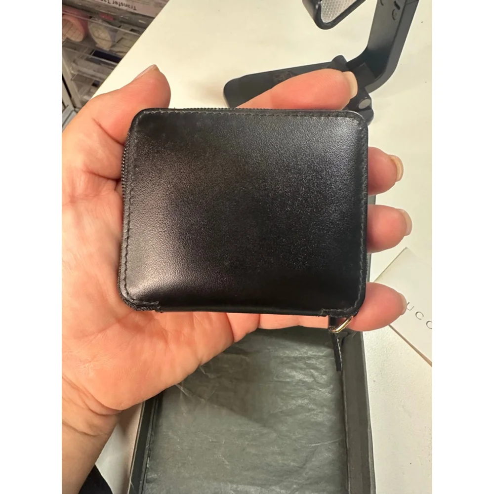 Unisex Gucci Wallet Small Black - Picture 9 of 11